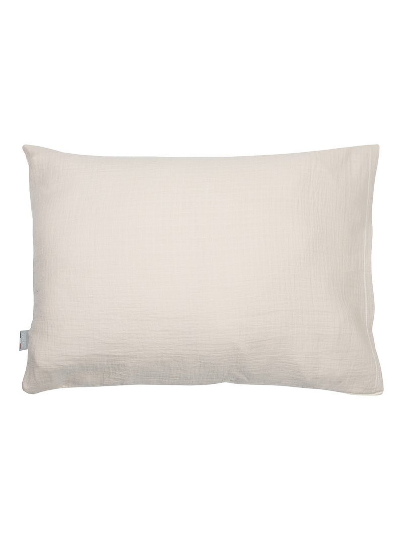 Federa cuscino bebè cotone reversibile | sevira kids | sevira kids Beige - Kiabi