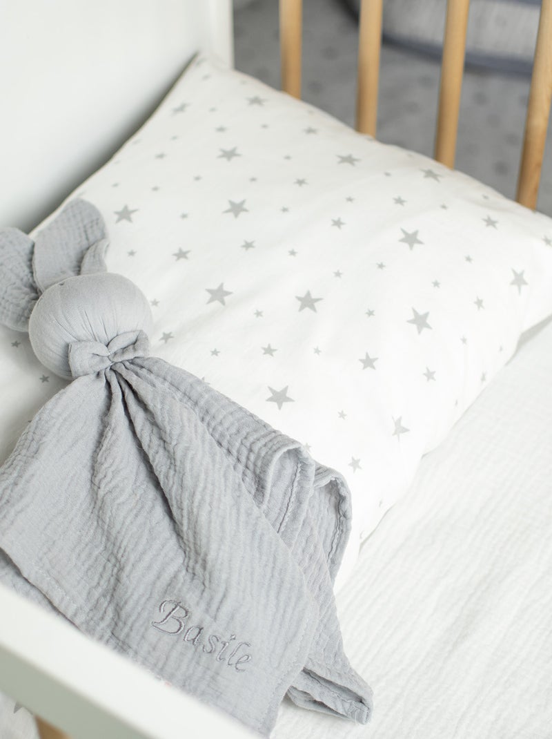 Federa cuscino bebè cotone reversibile | sevira kids | sevira kids Bianco - Kiabi