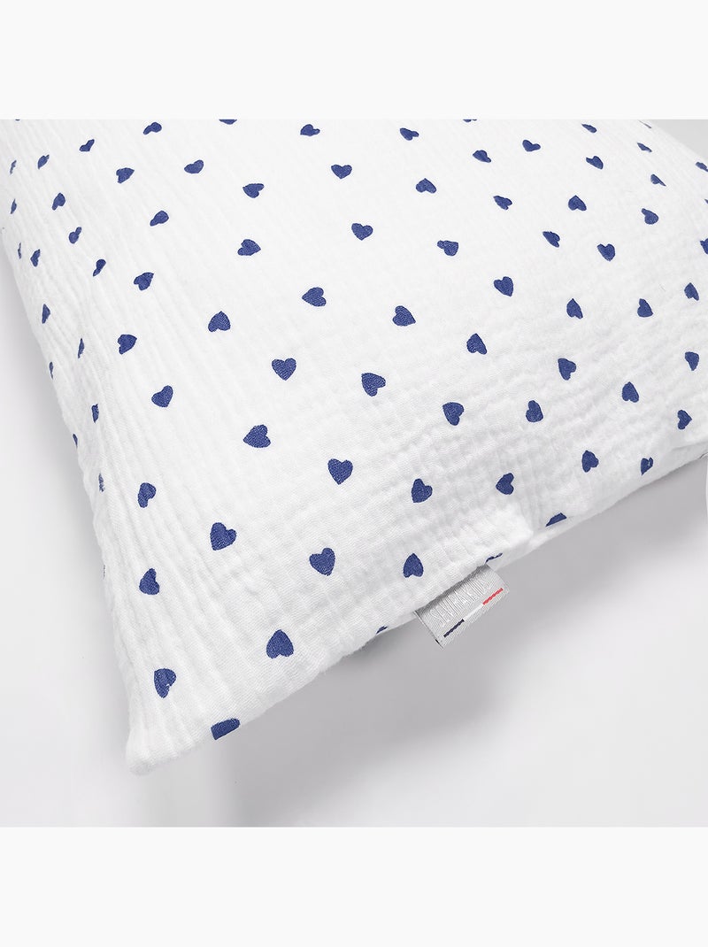 Federa cuscino bebè cotone reversibile | sevira kids | sevira kids Blu - Kiabi