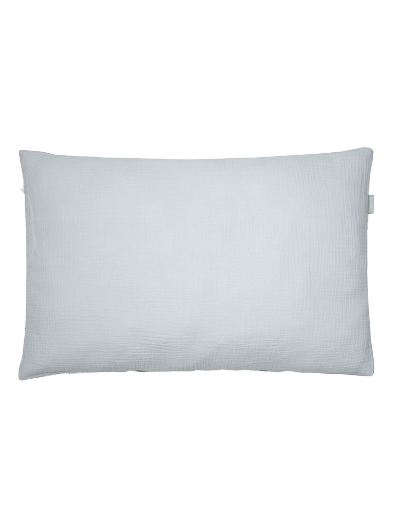 Federa cuscino bebè cotone reversibile | sevira kids | sevira kids Grigio - Kiabi