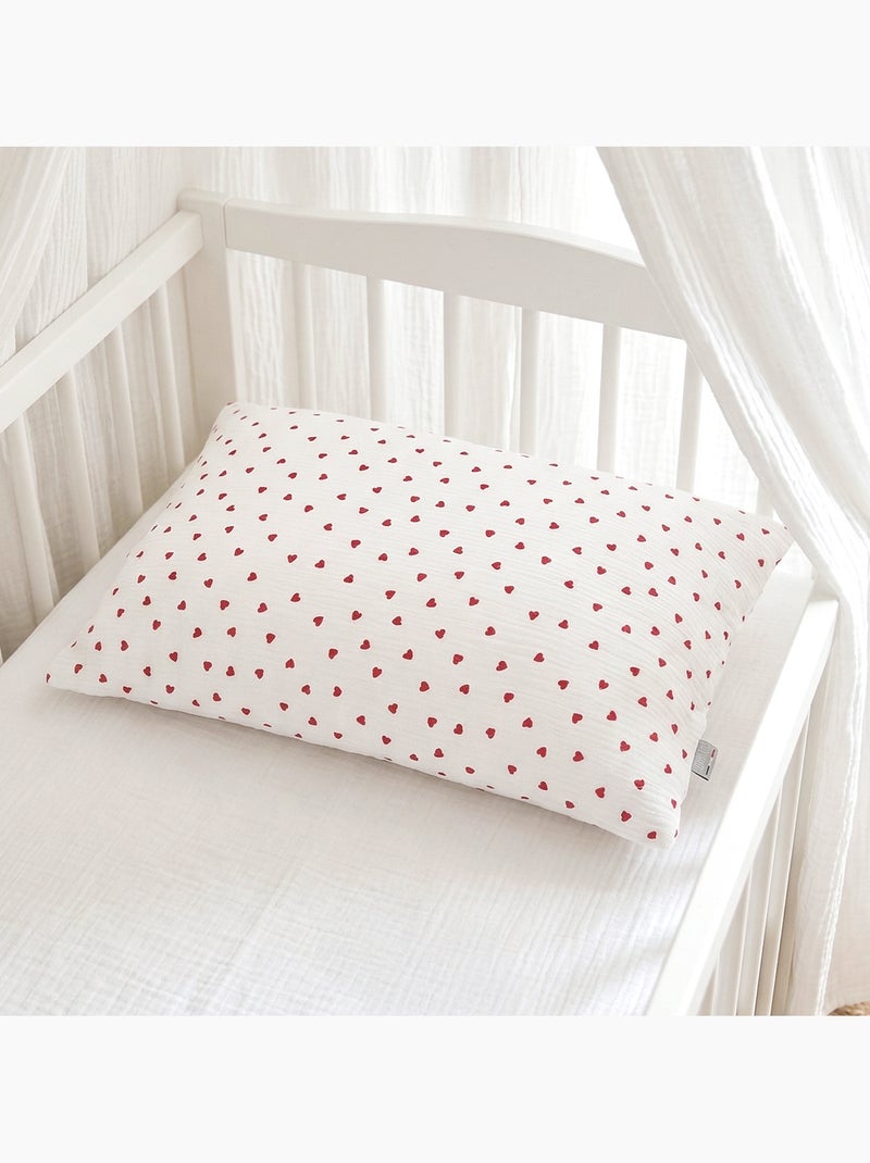 Federa cuscino bebè cotone reversibile | sevira kids | sevira kids Rosso - Kiabi