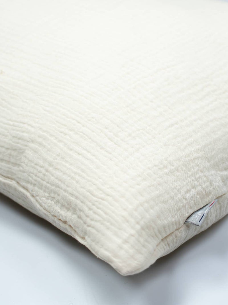 Federa cuscino bebè garza cotone | sevira kids | sevira kids Ecru - Kiabi