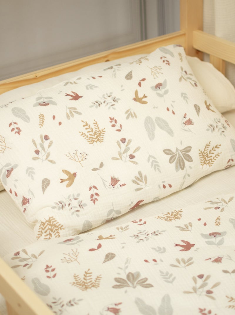 Federa cuscino bebè garza cotone | sevira kids | sevira kids Ecru - Kiabi