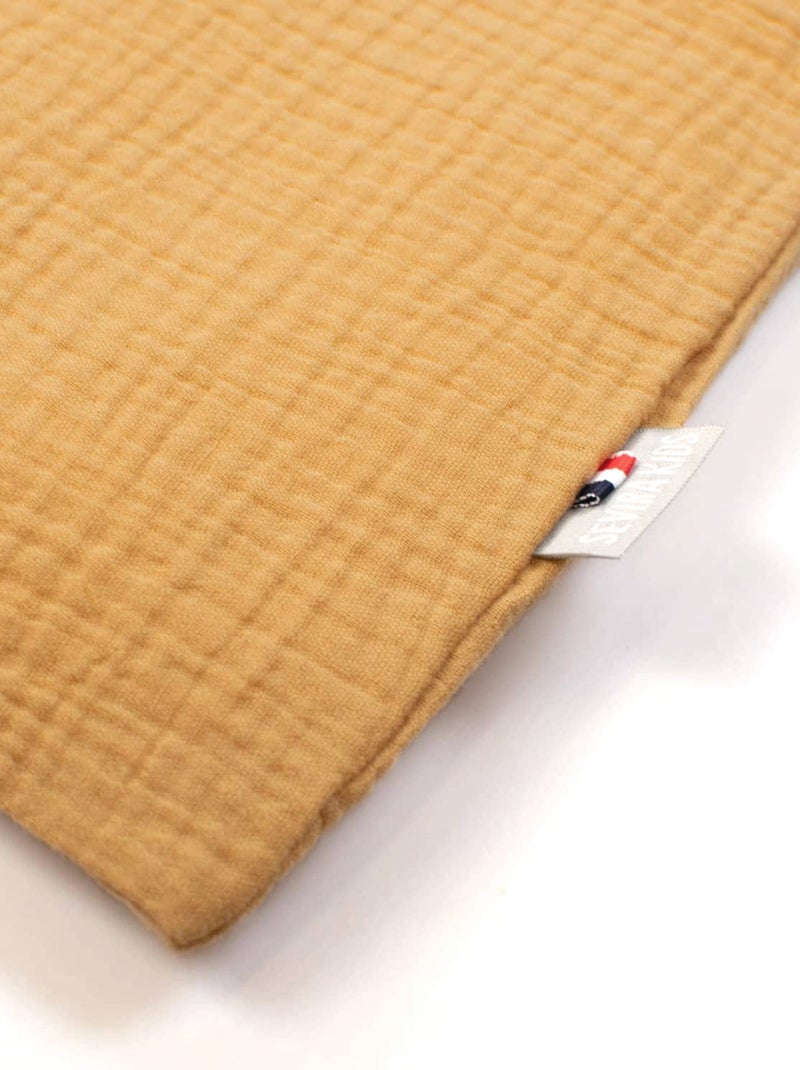 Federa cuscino bebè garza cotone | sevira kids | sevira kids Marrone chiaro - Kiabi