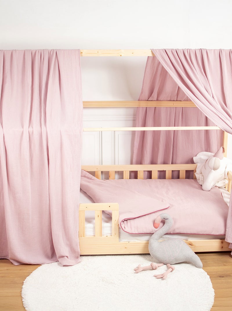 Federa cuscino bebè garza cotone | sevira kids | sevira kids Rosa - Kiabi