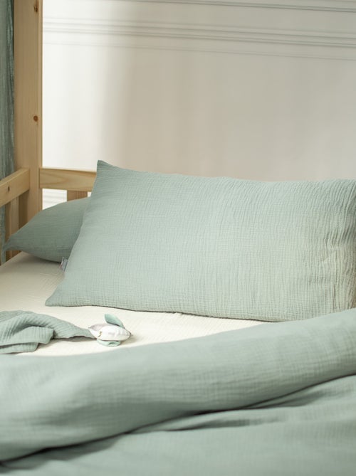 Federa cuscino bebè garza cotone | sevira kids | sevira kids - Kiabi