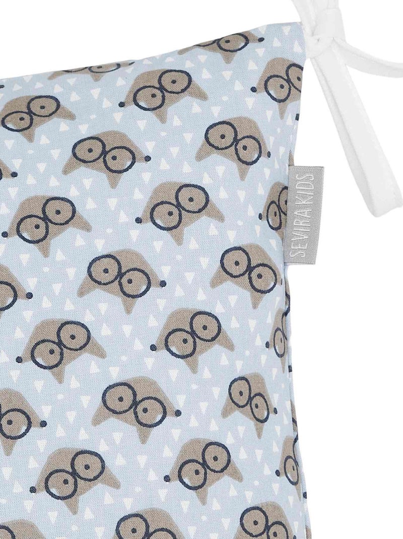 Federa cuscino modulabile da annodare cotone | sevira kids | sevira kids Blu - Kiabi