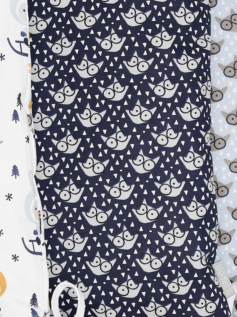 Federa cuscino modulabile da annodare cotone | sevira kids | sevira kids Blu - Kiabi