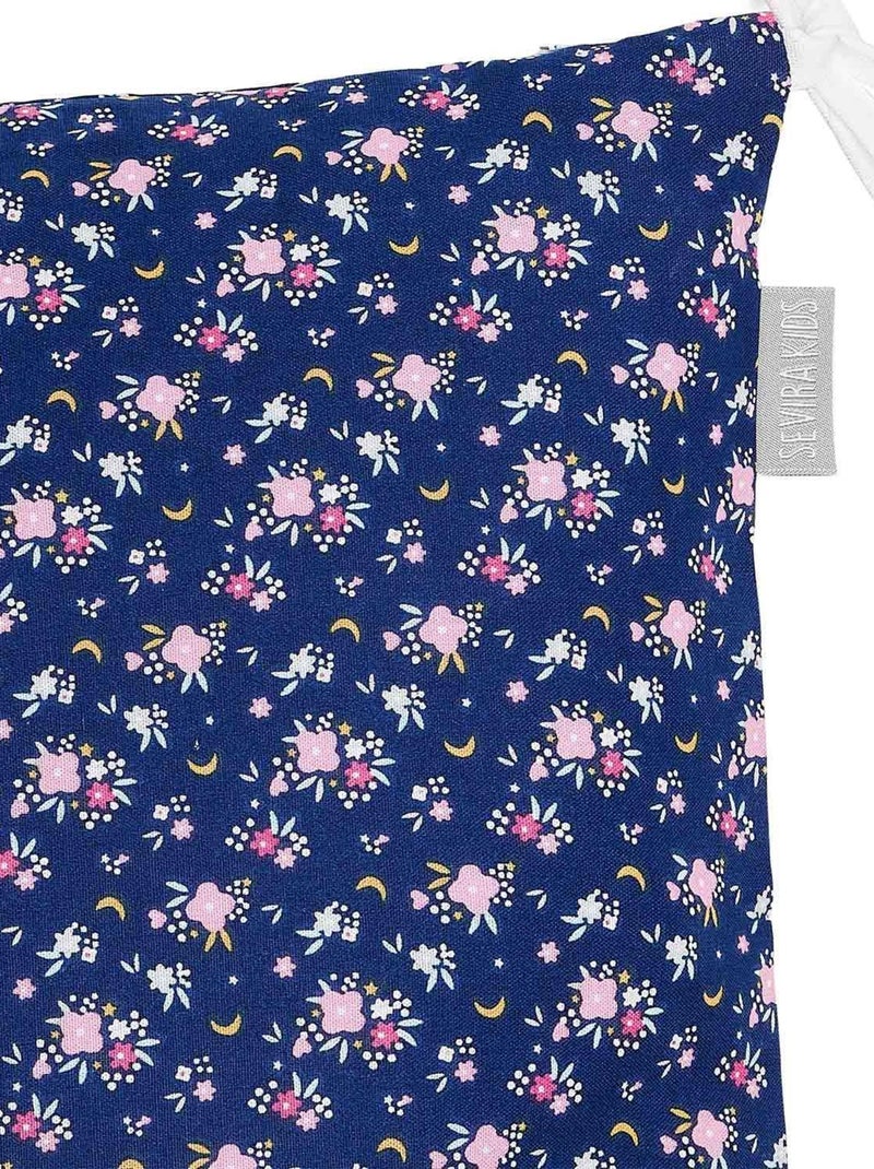 Federa cuscino modulabile da annodare cotone | sevira kids | sevira kids Blu marino - Kiabi