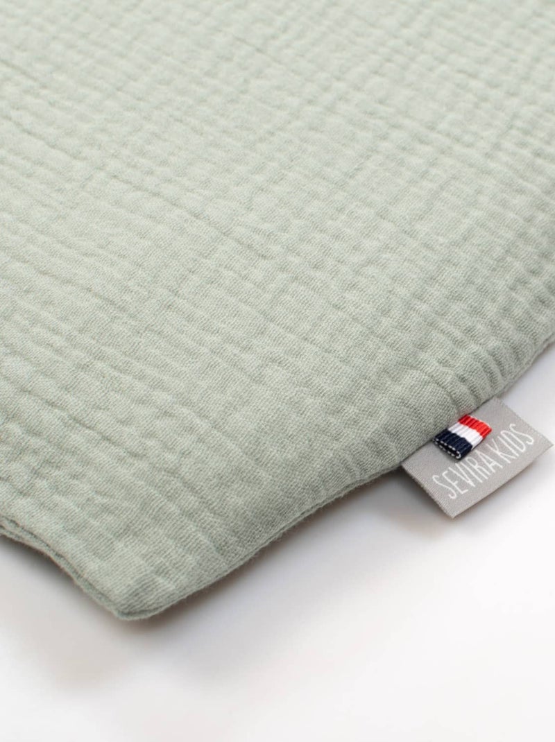 Federa cuscino modulabile da annodare cotone | sevira kids | sevira kids Verde - Kiabi