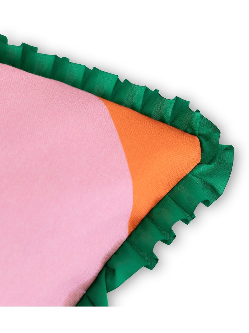 Federa decorativa Color pop "Happyfriday" Multicolore - Kiabi