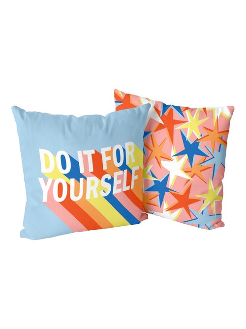 Federa decorativa Do it "Happyfriday" - Kiabi