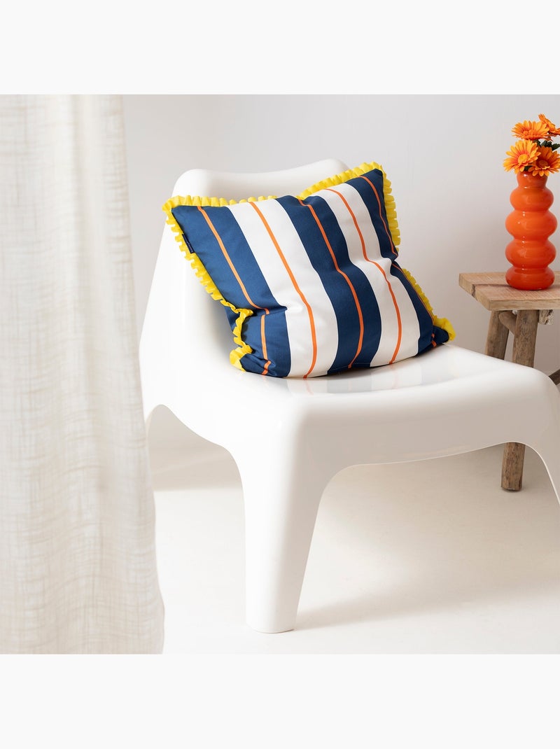 Federa decorativa Joyful lines "Happyfriday" Multicolore - Kiabi