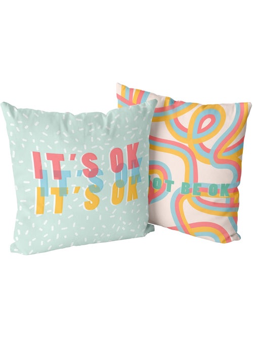 Federa decorativa Okay "Happyfriday" - Kiabi Federa decorativa Okay "Happyfriday" - Kiabi