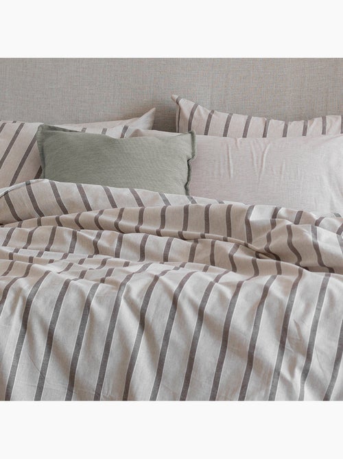 Federa decorativa Twill "Happyfriday" - Kiabi