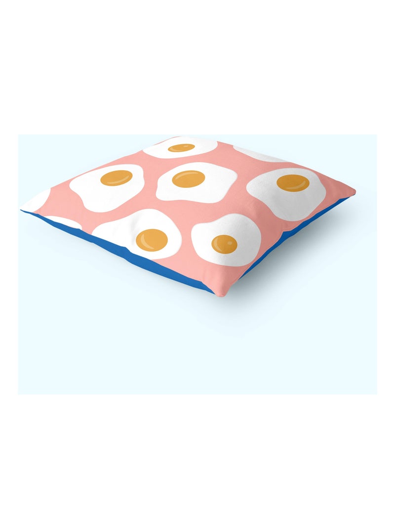 Federa decorativa Yummy "Happyfriday" Bianco - Kiabi