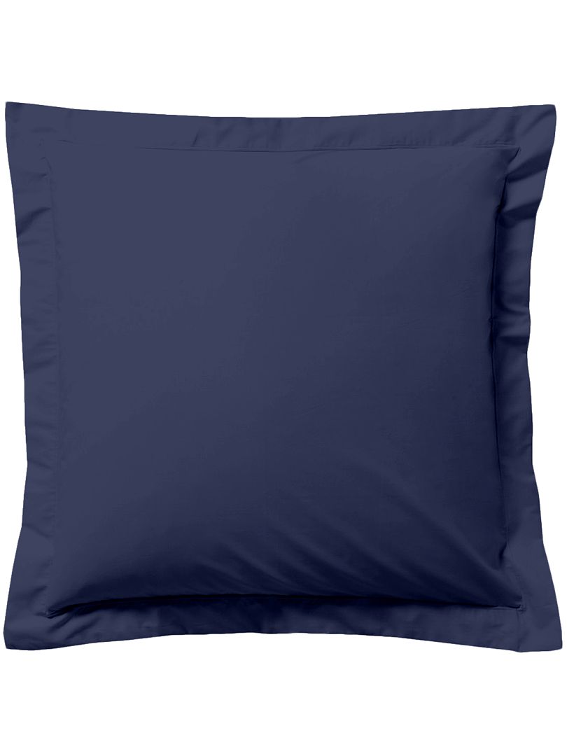 Federa di guanciale tinta unita blu marine - Kiabi