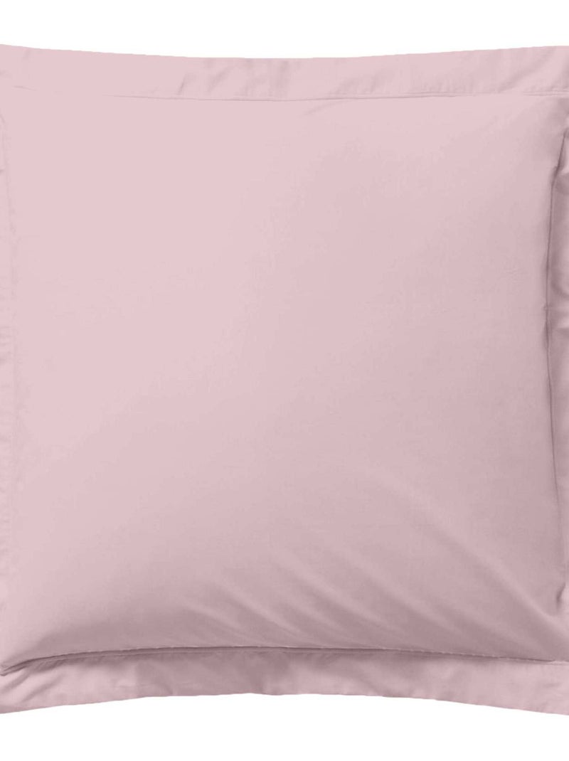 Federa di guanciale tinta unita rosa antico - Kiabi