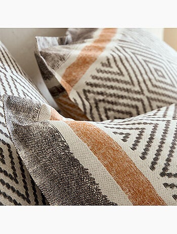 Federa in cotone geometrico 57ct