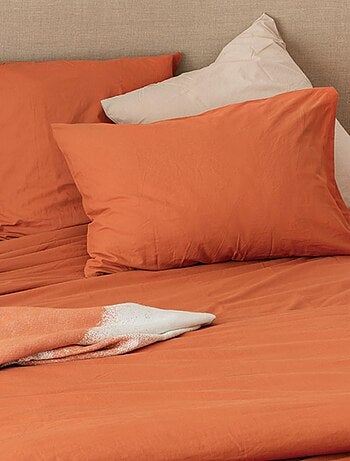 Federa in cotone lavato