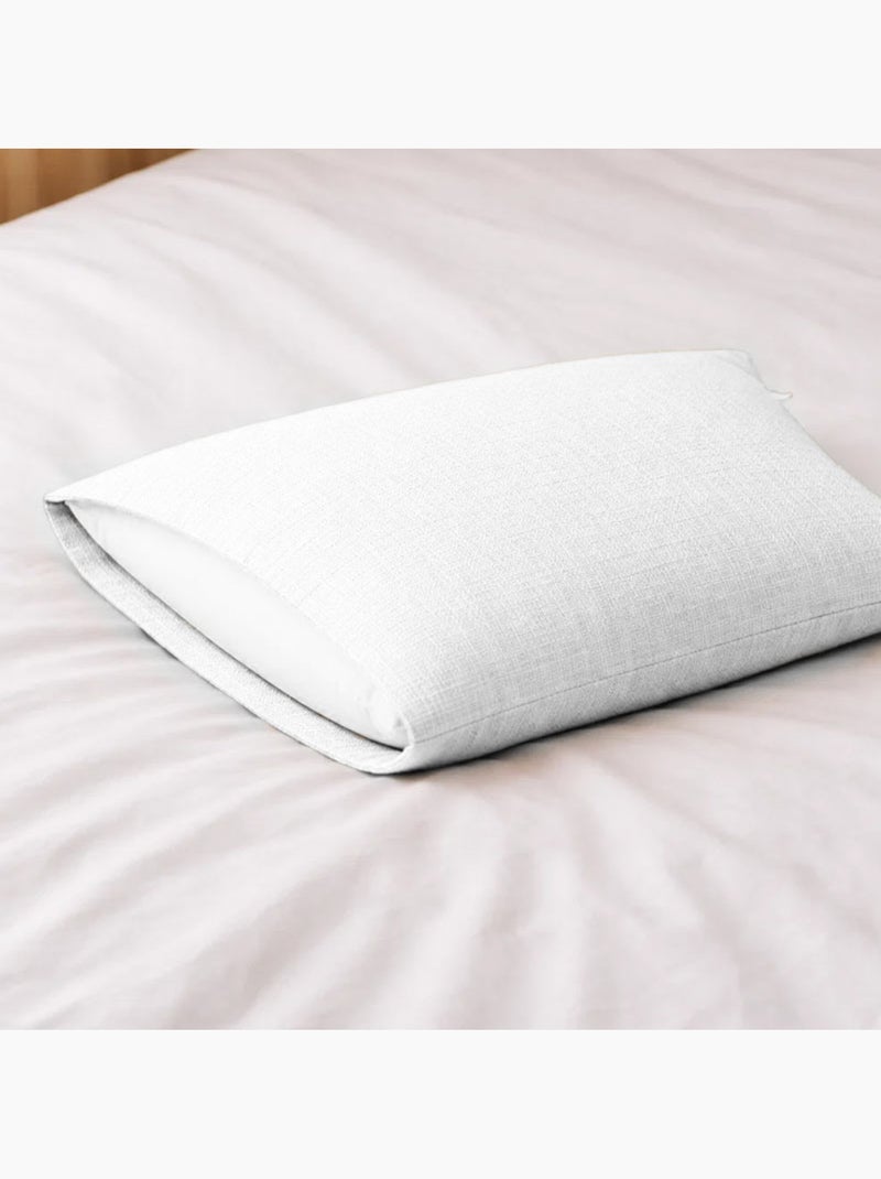 Federa in Mussola di Cotone Bio Bianco Bianco - Kiabi