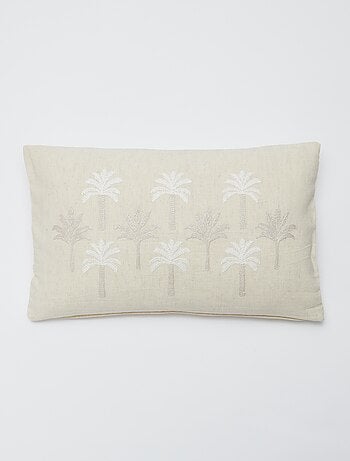 Federa per cuscino (30x50 cm) in misto lino - Kiabi Home