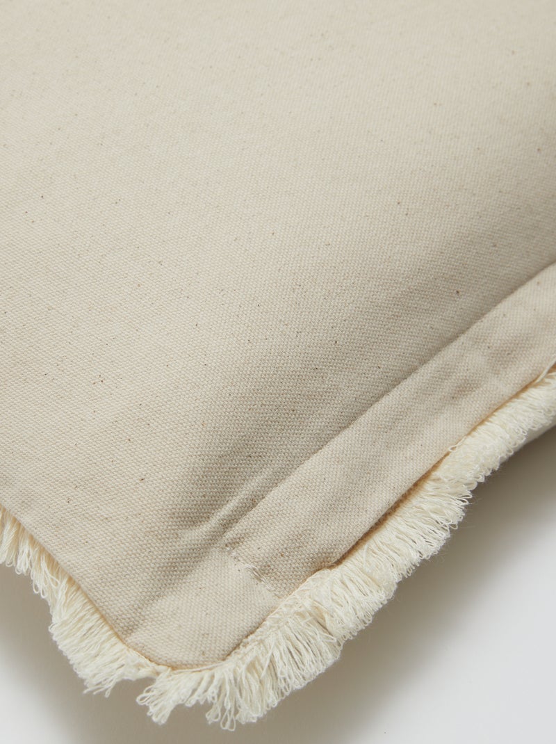 Federa per cuscino (45x45 cm) in cotone - Kiabi Home BEIGE - Kiabi