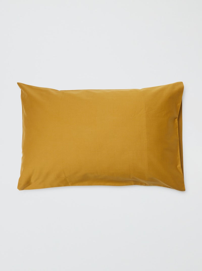 Federa per cuscino 50 x 70 cm - Kiabi Home GIALLO - Kiabi