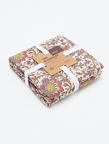Federa per cuscino 50 x 80 cm con stampa floreale