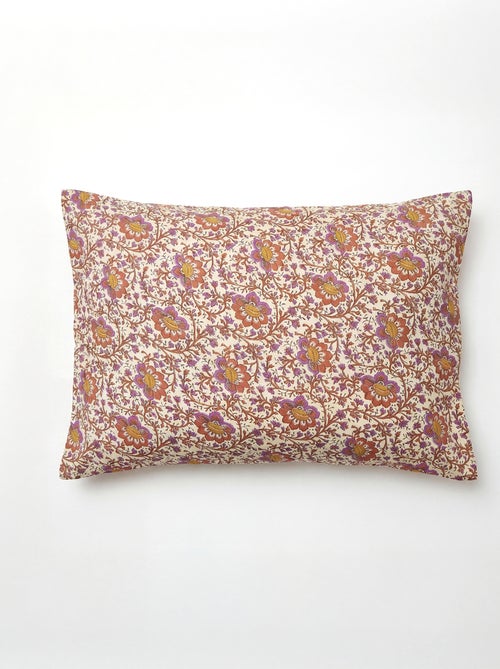 Federa per cuscino 50 x 80 cm con stampa floreale - Kiabi