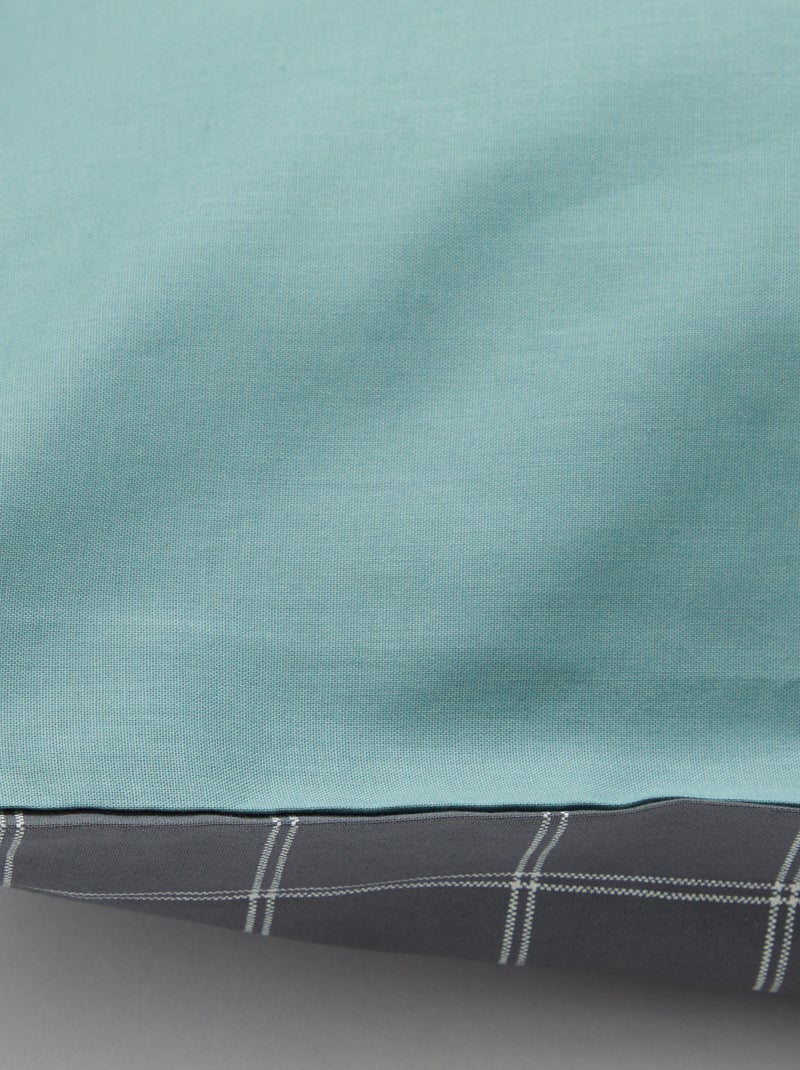 Federa per cuscino 50 x 80 cm con stampa floreale Grigio - Kiabi