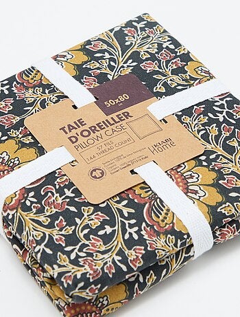 Federa per cuscino 50 x 80 cm con stampa floreale
