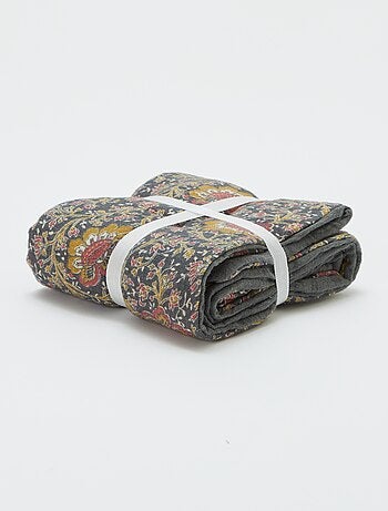Federa per cuscino 50 x 80 cm con stampa floreale