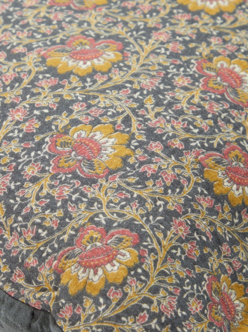 Federa per cuscino 50 x 80 cm con stampa floreale Nero - Kiabi