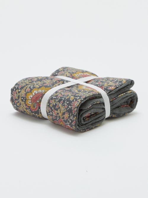 Federa per cuscino 50 x 80 cm con stampa floreale - Kiabi Federa per cuscino 50 x 80 cm con stampa floreale - Kiabi