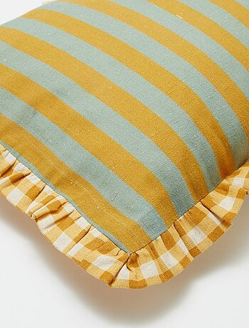Federa per cuscino a righe (50 x 30 cm)