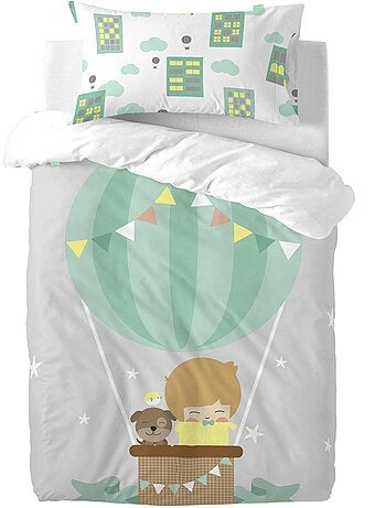 Federa per cuscino Air balloon "Happyfriday
