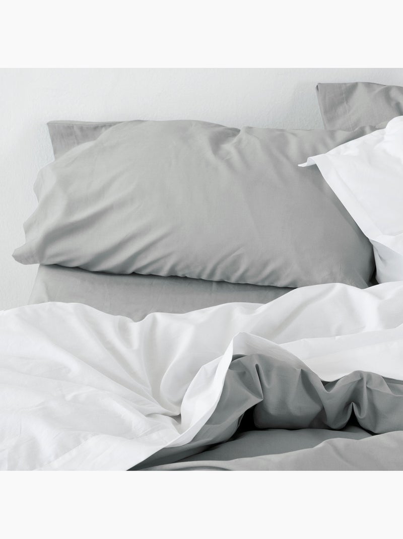 Federa per cuscino Basic "Happyfriday" Grigio - Kiabi