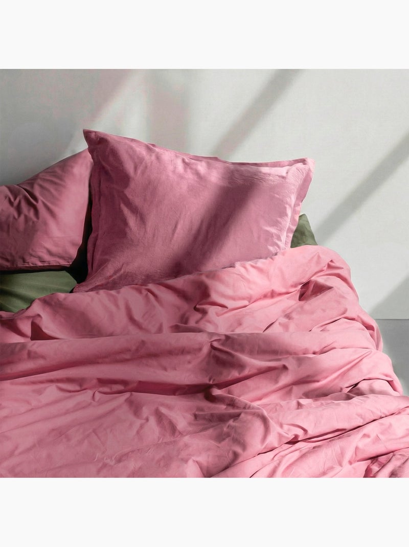 Federa per cuscino Basic "Happyfriday" Magenta - Kiabi