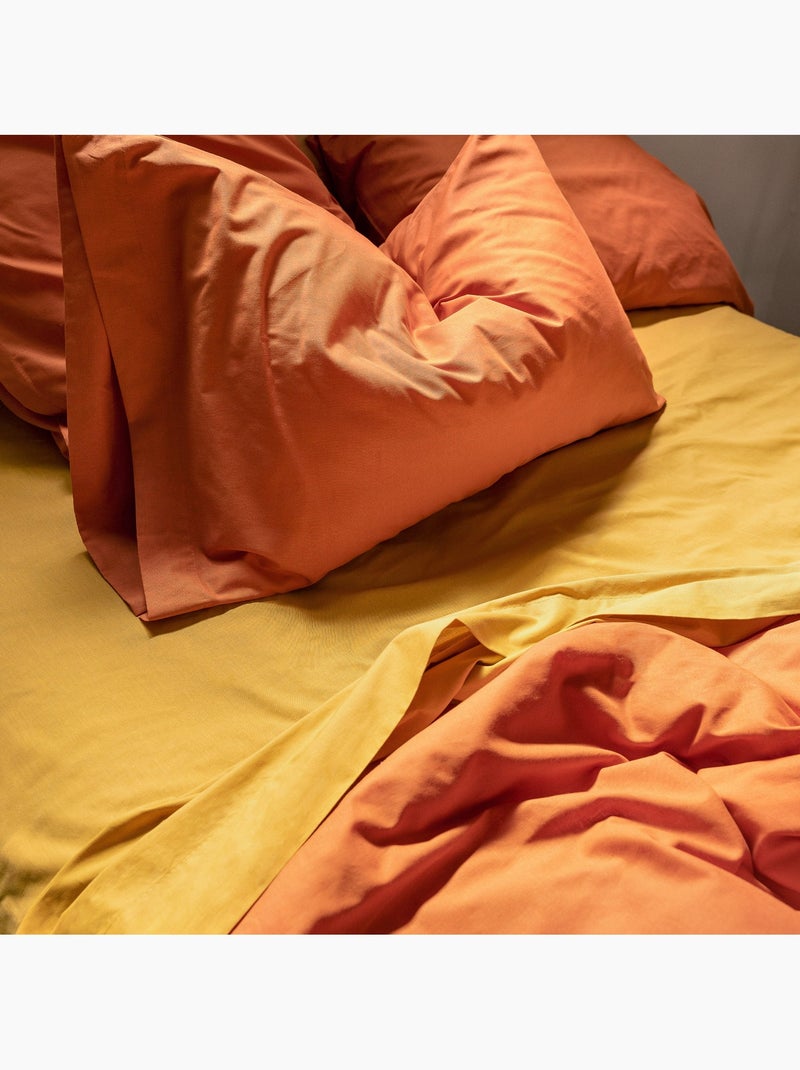 Federa per cuscino Basic "Happyfriday" Marrone - Kiabi
