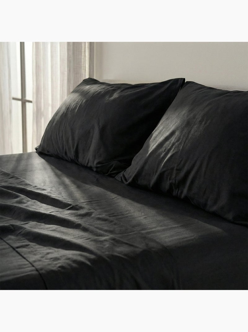 Federa per cuscino Basic "Happyfriday" Nero - Kiabi