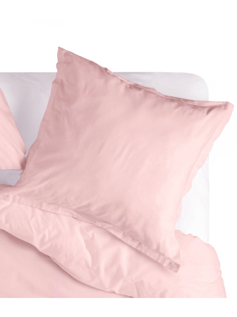 Federa per cuscino Basic "Happyfriday" Rosa pallido - Kiabi