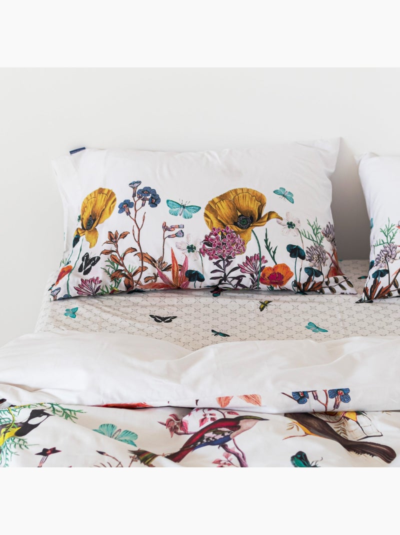 Federa per cuscino Birds of paradise "Happyfriday" Multicolore - Kiabi