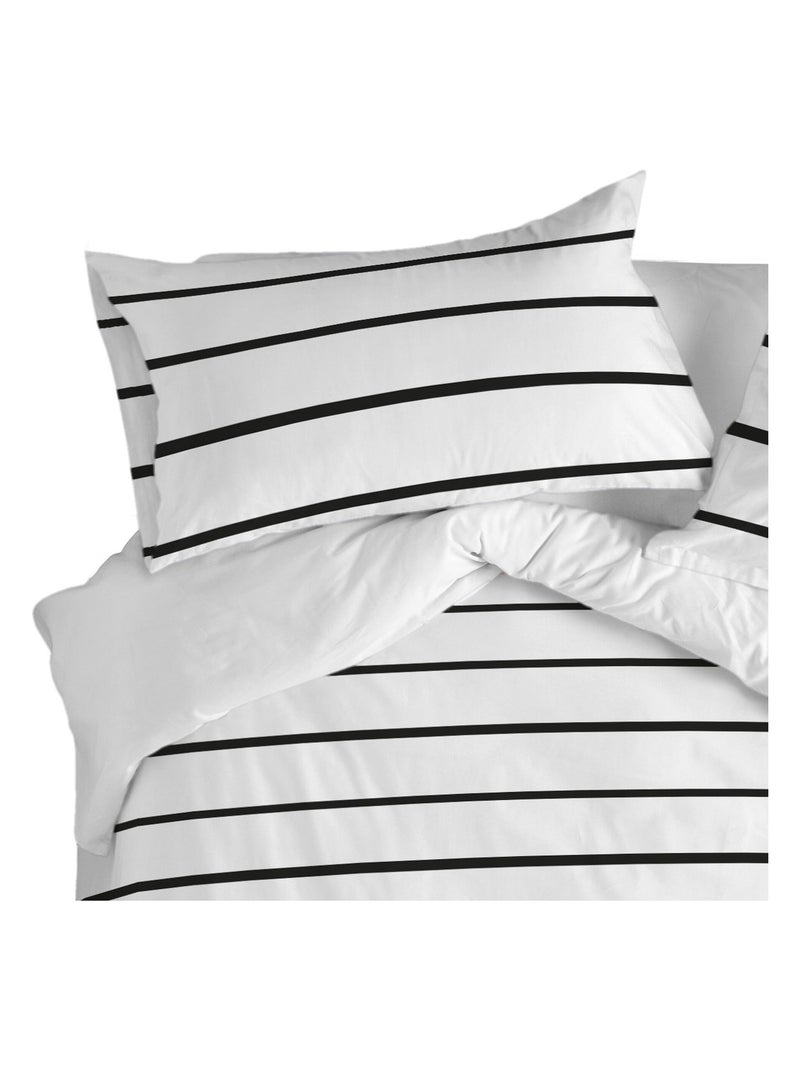 Federa per cuscino Blush "Happyfriday" Nero Bianco - Kiabi