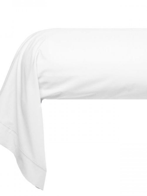 Federa per cuscino cilindrico 43x185 cm raso di cotone - Kiabi