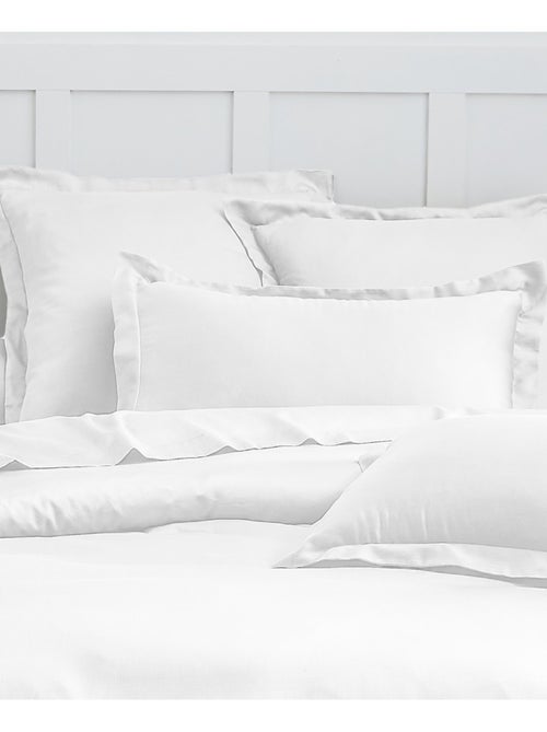 Federa per cuscino cilindrico 43x185 cm raso di cotone - Kiabi