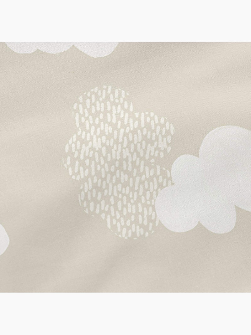 Federa per cuscino Clouds "Happyfriday" Beige - Kiabi
