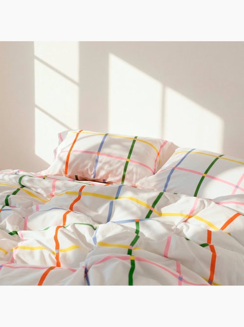 Federa per cuscino Color lines "Happyfriday" - Kiabi Federa per cuscino Color lines "Happyfriday" - Kiabi