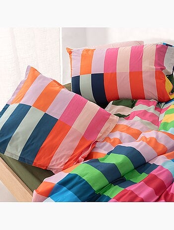 Federa per cuscino Color pop "Happyfriday