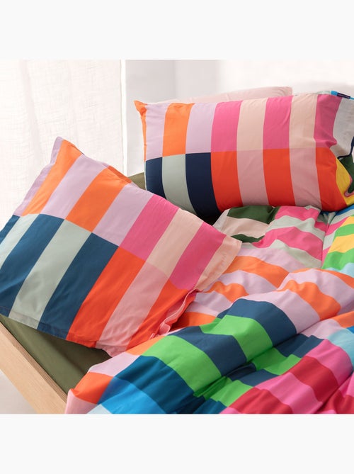 Federa per cuscino Color pop "Happyfriday" - Kiabi